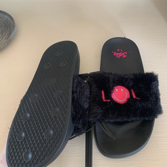 Justice OMG Slippers NEW - Picture 2 of 2